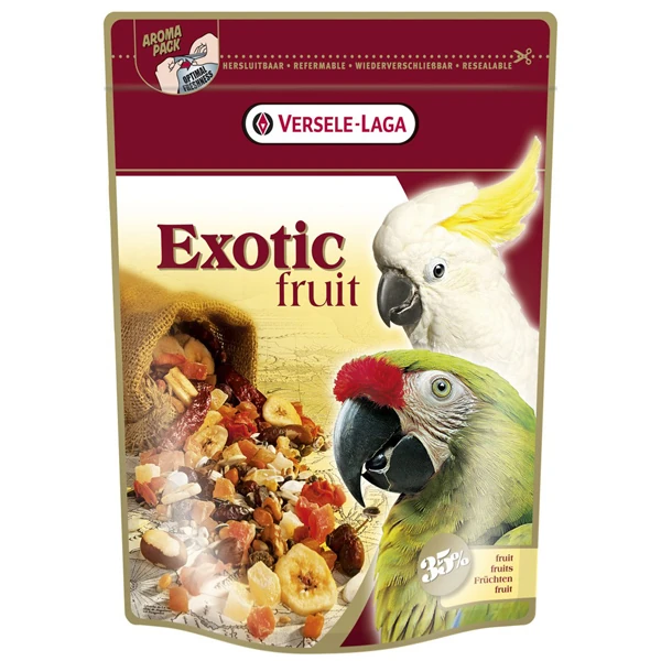[810-421781] Versele Laga Exotic Fruit Kuru Meyve ve Tahıl Karışımlı Papağan Yemi