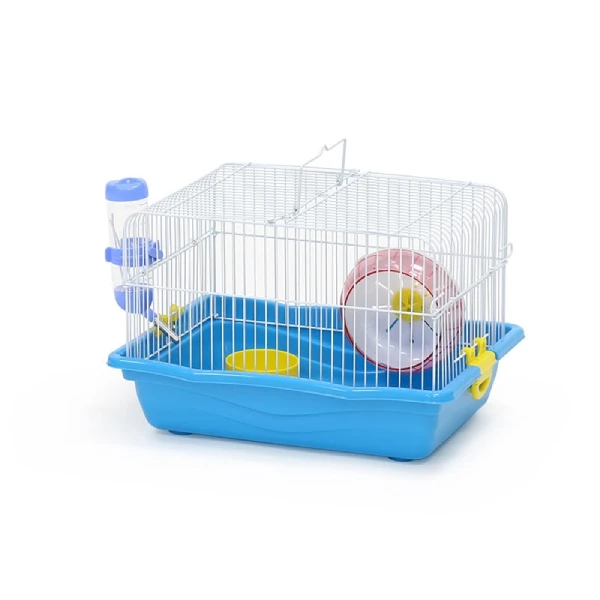 [600-M0100] Dayang Aksesuarlı Hamster Kafesi 35x26x23 Cm