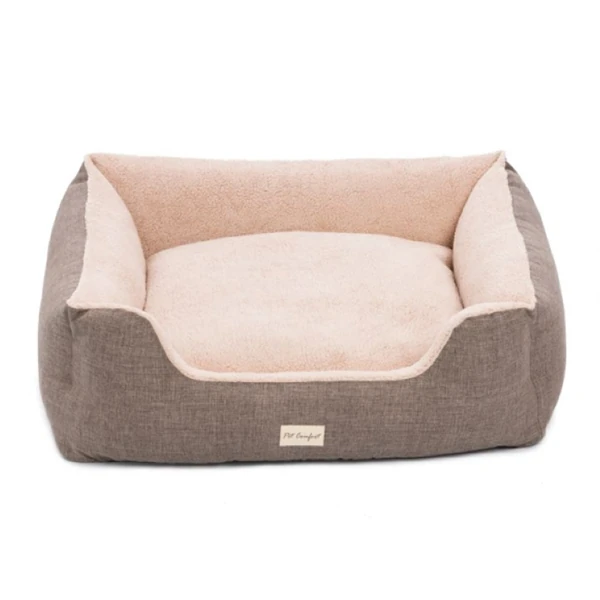 [7494] Pet Comfort Echo Varro Kedi ve Köpek Yatağı (Bej)