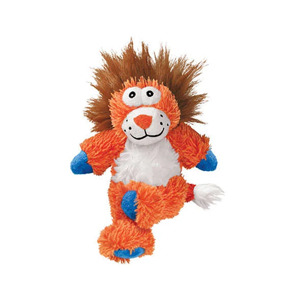 [035585454566] Kong Cross Knots Lion Sesli Aslan Peluş Köpek Oyuncağı