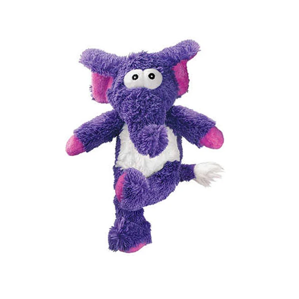 [035585454559] Kong Cross Knots Elephant Sesli Fil Peluş Köpek Oyuncağı