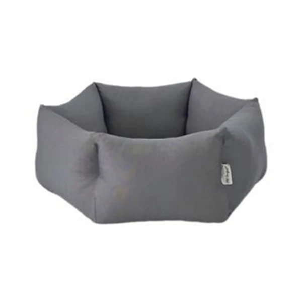 [7777] Pet Comfort Tokyo Merta Kedi ve Köpek Yatağı (Gri, 50 Cm, Small)