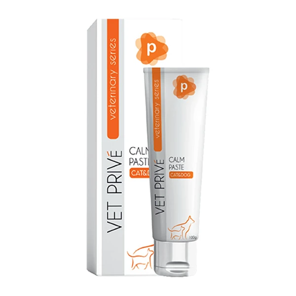 [VET.PRV.0022] Vet Prive Veterinary Calm Paste Kedi ve Köpekler için Stres Önleyici Malt Macunu