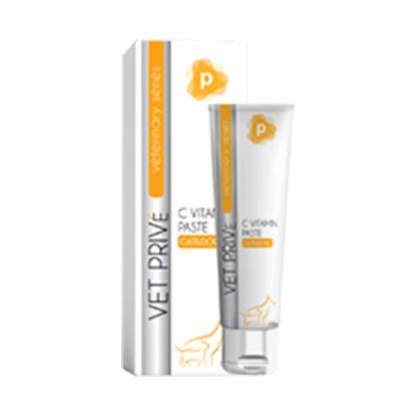 [VET.PRV.0027] Vet Prive Veterinary C Vitamini Destekleyici Kedi Malt Macunu