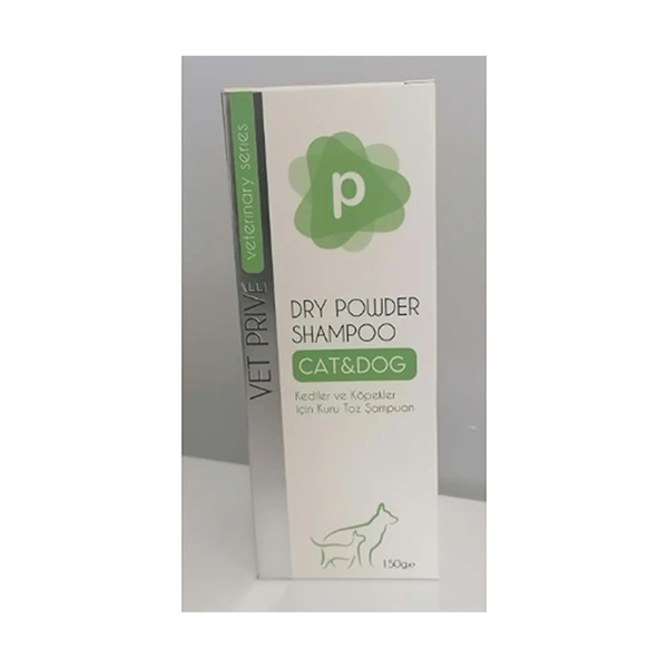 [VET.PRV.0045] Vet Prive Veterinary Dry Powder Kedi ve Köpekler için Kuru Toz Şampuan