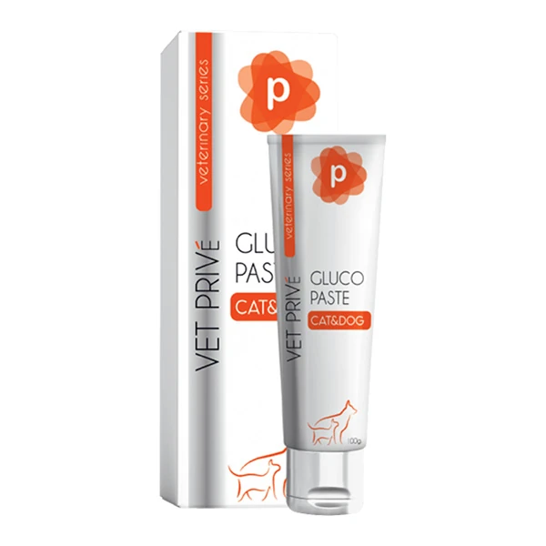 [VET.PRV.0031] Vet Prive Veterinary Gluco Paste Kedi ve Köpekler için Eklem Desteği Malt Macunu