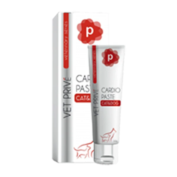 [VET.PRV.0012] Vet Prive Veterinary Cardio Paste Kedi ve Köpekler için Kalp Sağlığı Destekleyici Malt Macun