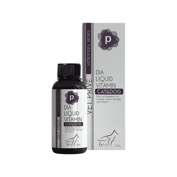 [VET.PRV.0006] Vet Prive Veterinary Dia Liquid Kedi ve Köpekler için Sindirim Desteği Likit Vitamin