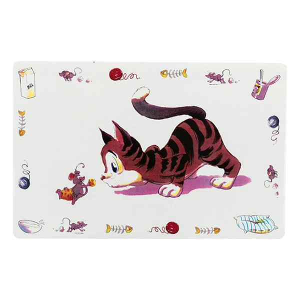 [24544] Trixie Kedi ve Köpek Mama ve Su Kabı için Servis Altlığı (Beyaz)
