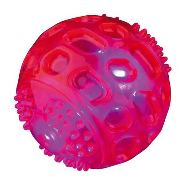 [33643] Trixie Flashing Işıklı Termoplastik Kauçuk Top Köpek Oyuncak (7.5 Cm)