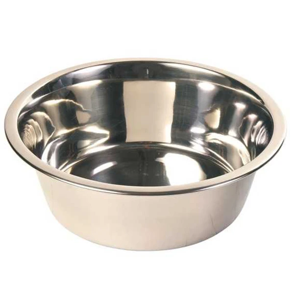 [24844] Trixie Kedi ve Köpek Paslanmaz Çelik Su Kabı (24 Cm, 2.8 Lt)