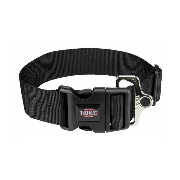 [1999301] Trixie Köpek Premium Boyun Tasması (Siyah, Large)