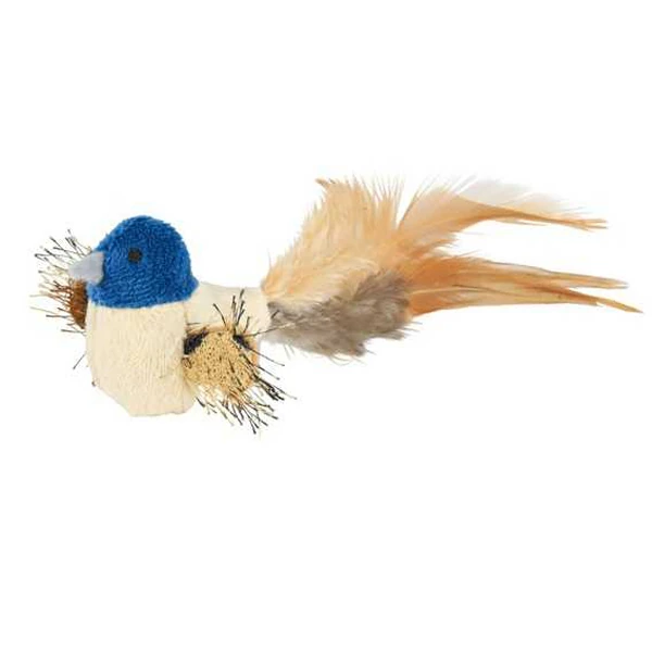 [45765] Trixie Peluş Kuş Tüy Kuyruklu Kedi Oyuncağı