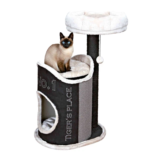 [44415] Trixie Kedi Oyun ve Tırmalama Evi Antrasit