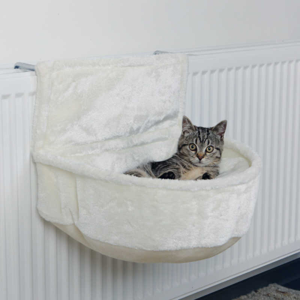 [43140] Trixie Cuddly Bag Kalorifer Peluş Kedi Yatağı