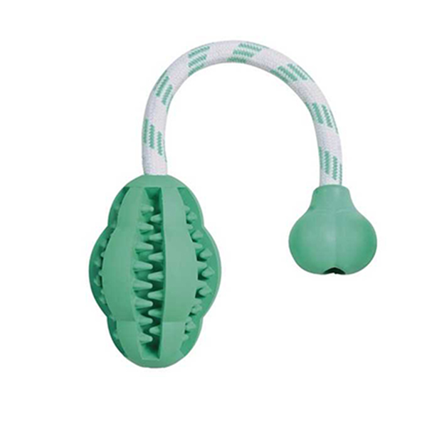 [32945] Trixie İpli Dental Top Köpek Oyuncağı