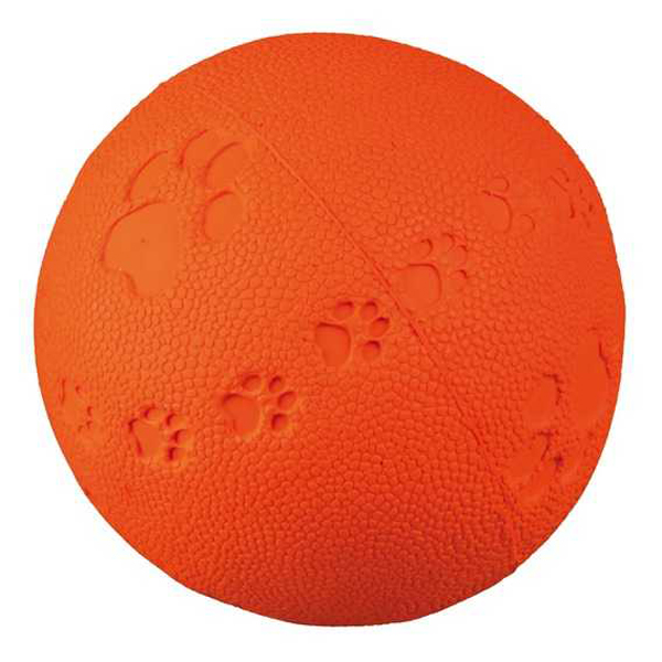 [34862] Trixie Doğal Kauçuk Sesli Top Köpek Oyuncağı (7 Cm)