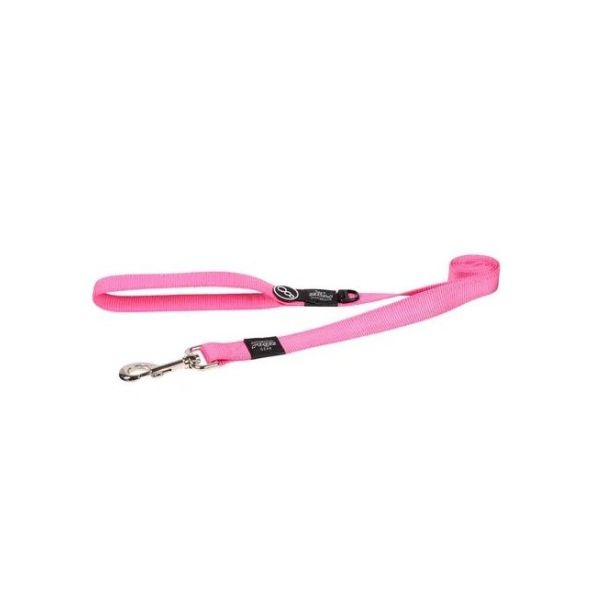 [RHL11K] Rogz Utility Lijn Dokuma Köpek Gezdirme Kayışı Pembe Large (1.6x140 Cm, Small)