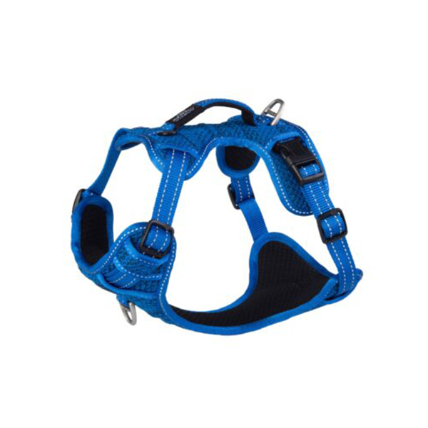 [RSJX05B] Rogz Utility Explore Tuig Dolgulu Köpek Göğüs Tasması Mavi Large (2.5x66-105 Cm)