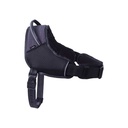 Rogz Airtech Sport Tuig Emniyet Kilitli ve Dolgulu Köpek Göğüs Tasması Siyah Large