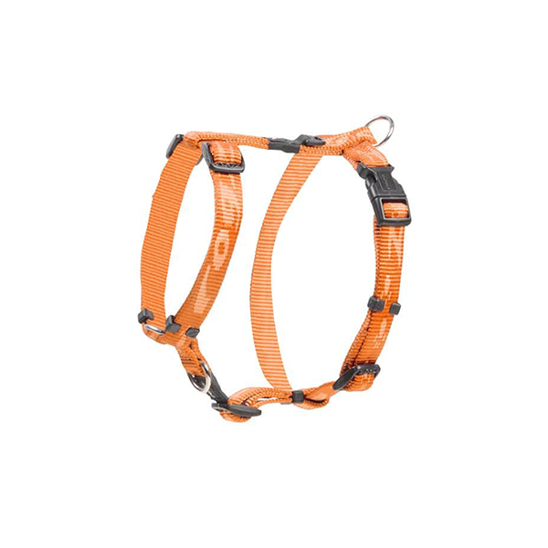 [RSJ27D] Rogz Alpinist Tuig Dokuma Köpek Göğüs Tasması Turuncu Large (2.5x60-100 Cm)