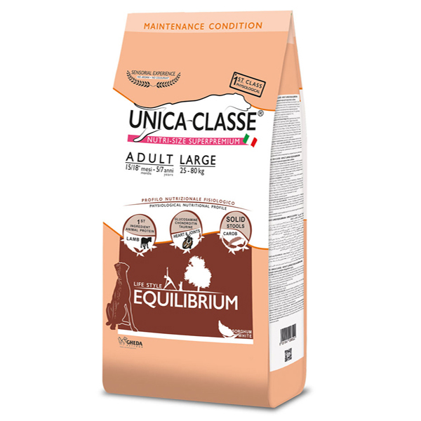 [8001541006522] Unica Classe Adult Equilibrium Kuzu Etli Büyük Irk Yetişkin Köpek Maması