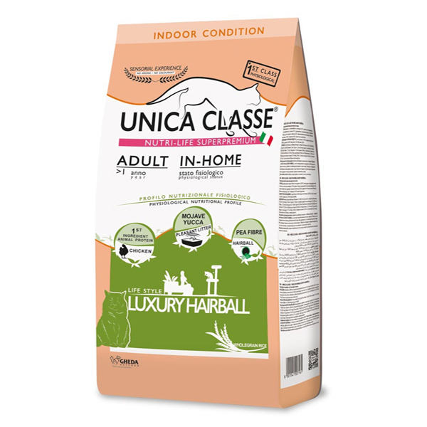 [8001541007161] Unica Classe Adult In-Home Dry Tavuklu Evde Yaşayan Yetişkin Kedi Maması (1.5 Kg)