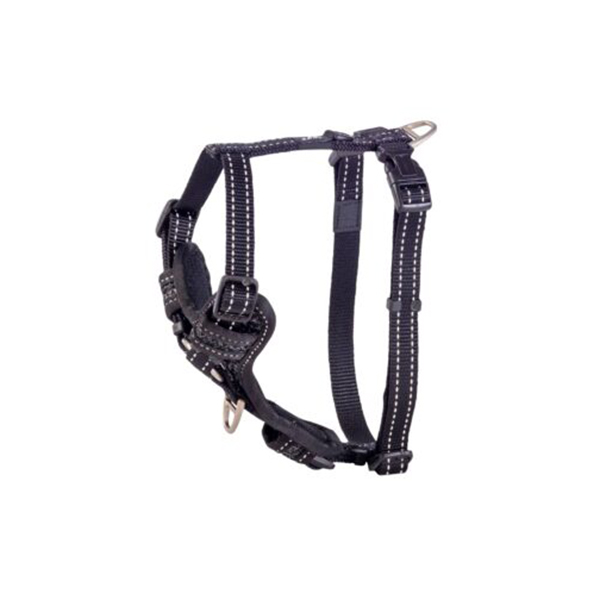 [RSJC05A] Rogz Utility Control Tuig Durma Çekme Kontrollü Dokuma Köpek Göğüs Tasması Siyah Large (2.5x60-100 Cm)