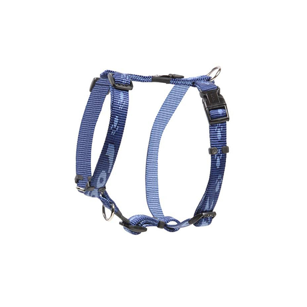 [RSJ27B] Rogz Alpinist Tuig Dokuma Köpek Göğüs Tasması Mavi Large (2.5x60-100 Cm, Small)