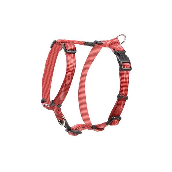 [RSJ27C] Rogz Alpinist Tuig Dokuma Köpek Göğüs Tasması Kırmızı Large (2.5x60-100 Cm)