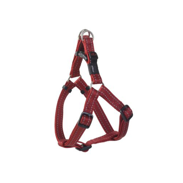 [RSSJ05C] Rogz Utility InstapTuig Dokuma Köpek Göğüs Tasması Kırmızı Large (2.5x67-103 Cm)
