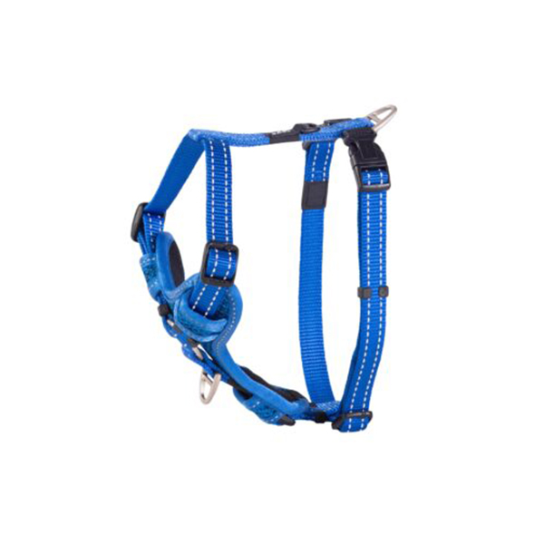 [RSJC05B] Rogz Utility Control Tuig Durma Çekme Kontrollü Dokuma Köpek Göğüs Tasması Mavi (2.5x60-100 Cm)