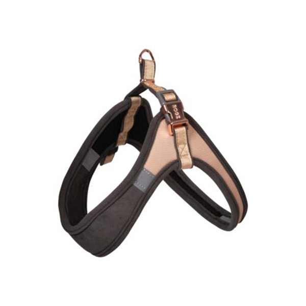 [RSJQ274GR] Rogz Urban Fast Fit Tuig Peluş Köpek Göğüs Tasması Altın (38-44 Cm, Small)