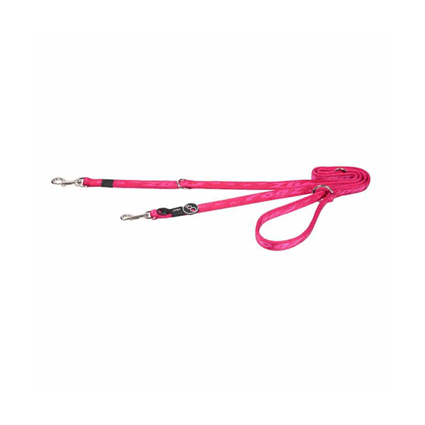 [RHLM27K] Rogz Alpinist MultiLijn Köpek Göğüs Tasması Kayışı Pembe Medium (2.5x180 Cm)