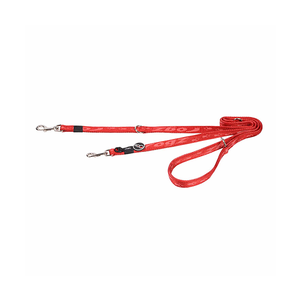 [RHLM27C] Rogz Alpinist MultiLijn Köpek Göğüs Tasması Kayışı Kırmızı Medium (2.5x180 Cm)