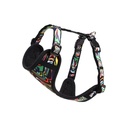 Rogz Fashion Tuig Wild Stripes Karışık Desenli Köpek Göğüs Tasması Medium