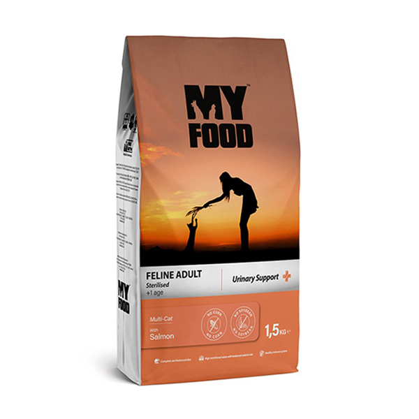 [8681692800882] My Food Sterilised Urinary Somonlu Kısırlaştırılmış Kedi Maması