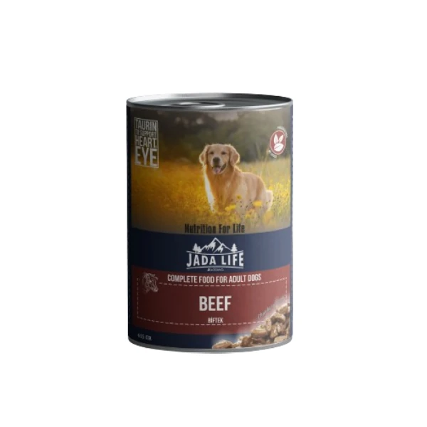 [JDW-JLC06] Jadawa Jada Life Parça Etli Biftekli Yetişkin Konserve Köpek Maması (1 Adet)