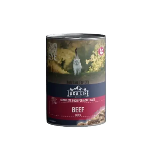 [JDW-JLC01] Jadawa Jada Life Parça Etli Biftekli Yetişkin Konserve Kedi Maması (1 Adet)