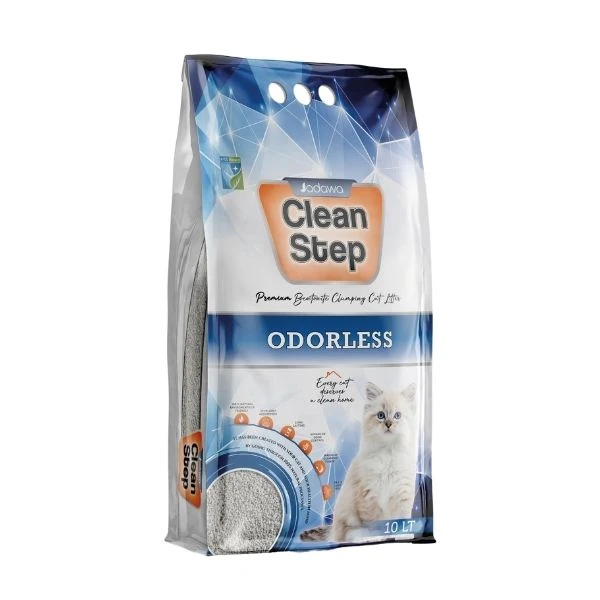 [JDW-CS001] Jadawa Clean Step Odorless Topaklanan Kokusuz Doğal Kedi Kumu (1 Adet)