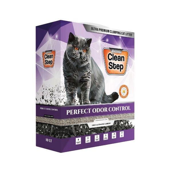 [JDW-CS008] Jadawa Clean Step Perfect Odor Aktif Karbonlu Topaklanan Papatya Kokulu Doğal Kedi Kumu (1 Adet)
