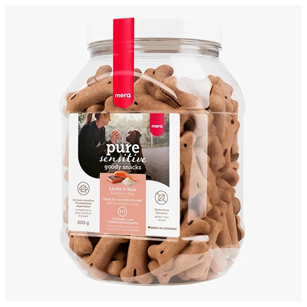 [4025877591181] Mera Pure Sensitive Somonlu Köpek Ödül Bisküvisi
