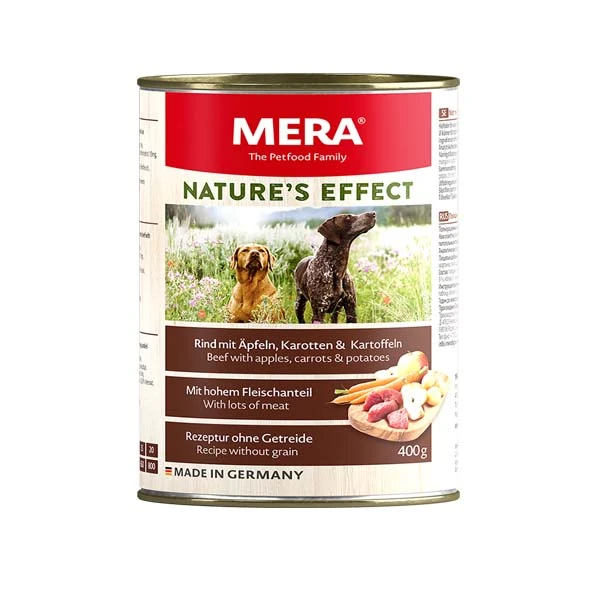 [4025877932144] Mera Natures Effect Biftekli Köpek Konservesi (1 Adet)