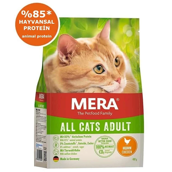 [4025877384301] Mera Adult Tahılsız Tavuklu Yetişkin Kedi Maması (2 Kg)