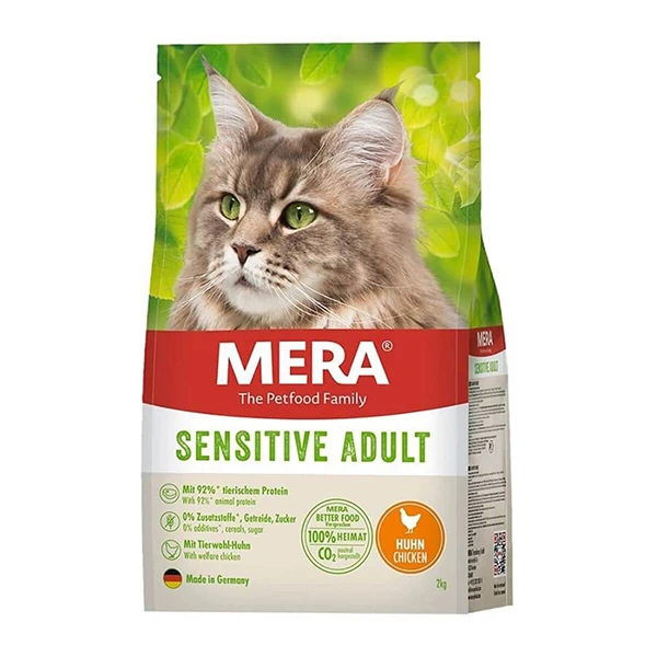 [4025877386305] Mera Adult Sensitve Tahılsız Tavuklu Yetişkin Kedi Maması (2 Kg)