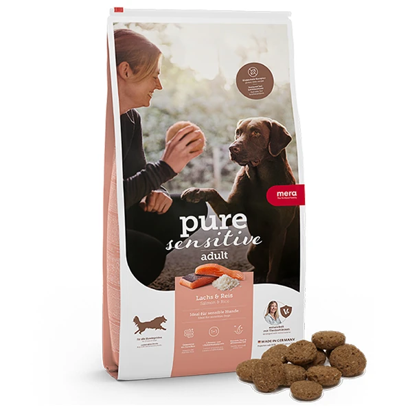 [4025877568343] Mera Pure Sensitive Somonlu Yetişkin Köpek Maması (4 Kg)