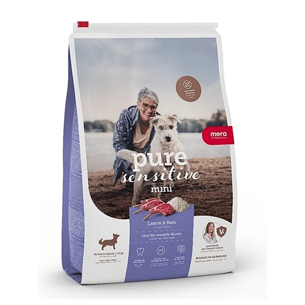 [4025877575266] Mera Pure Sensitive Kuzulu Mini Yetişkin Köpek Maması (1 Kg)