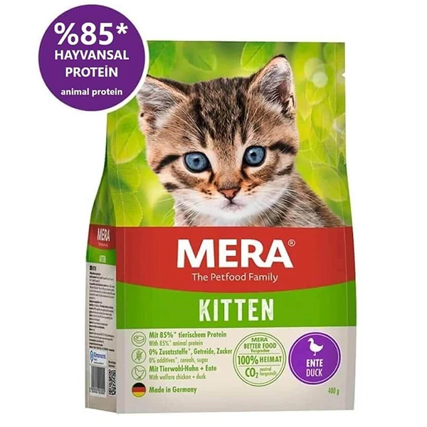 [4025877383304] Mera Kitten Tahılsız Ördekli Yavru Kedi Maması