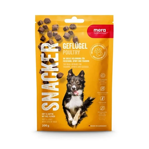 [4025877462030] Mera Snacker Kanatlı Yumuşak Köpek Ödülü Maması (1 Adet)