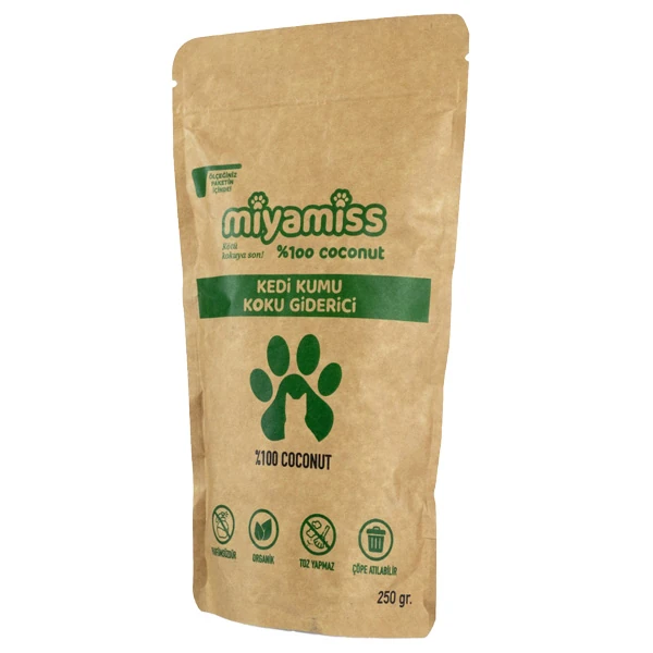[8684396961422] Miyamiss Coconut Kedi Kumu Giderici (250 Gr)